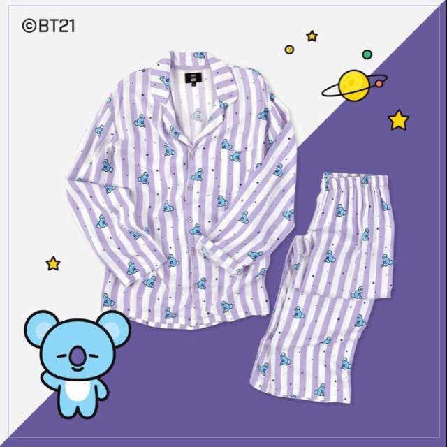 PIYAMA BTS BANGTAN RM BT21 KOYA