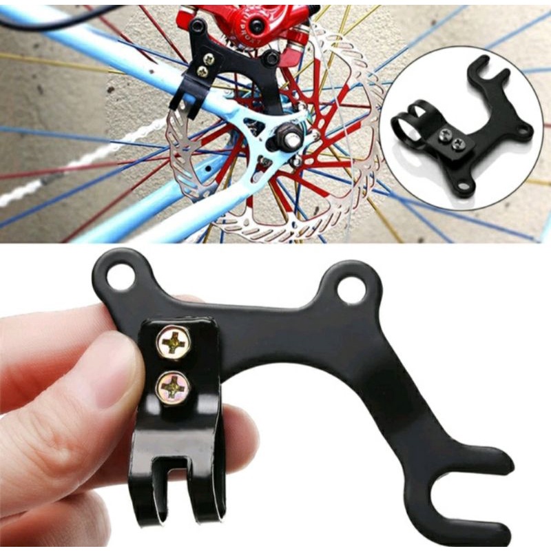 adaptor breket caliper sepeda, dudukan kepala cakram untuk semua jenis sepeda, mtb, federal, fixie, 