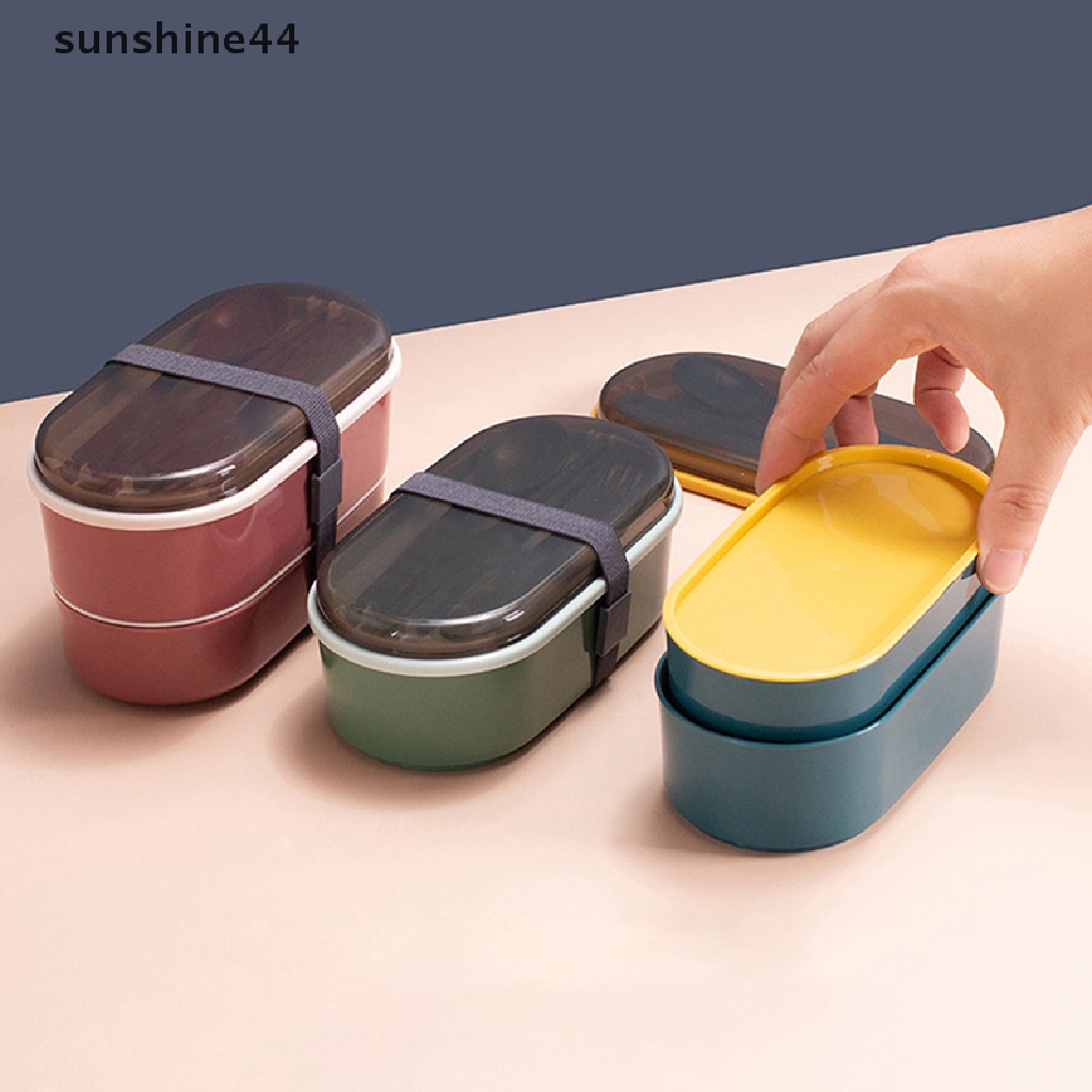 Sunshine Kotak Makan Bento Untuk Microwave / Kantor