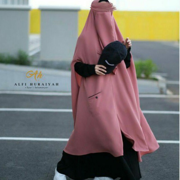 ALFI HURAIYAH - Khimar Ranti / Khimar Syar'i Olahraga Muslimah