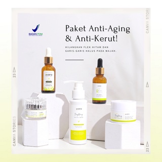 PAKET ANTI AGING & ANTI KERUT EVANA BEAUTY CARE - WAJAH MENJADI 20 TAHUN LEBIH MUDA DENGAN PAKET INI