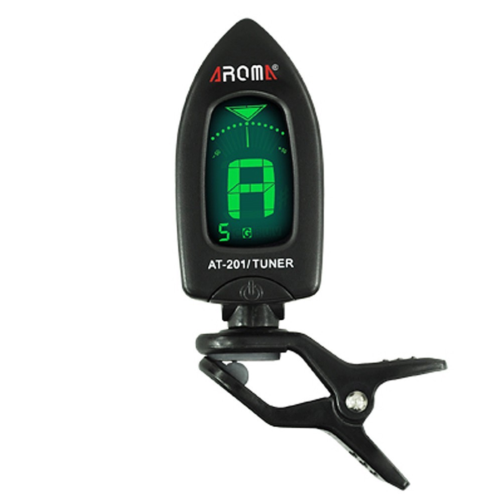 Tuner Guitar Aroma AT-201 Clip-on Tuning for Gitar, Bass, ukulele