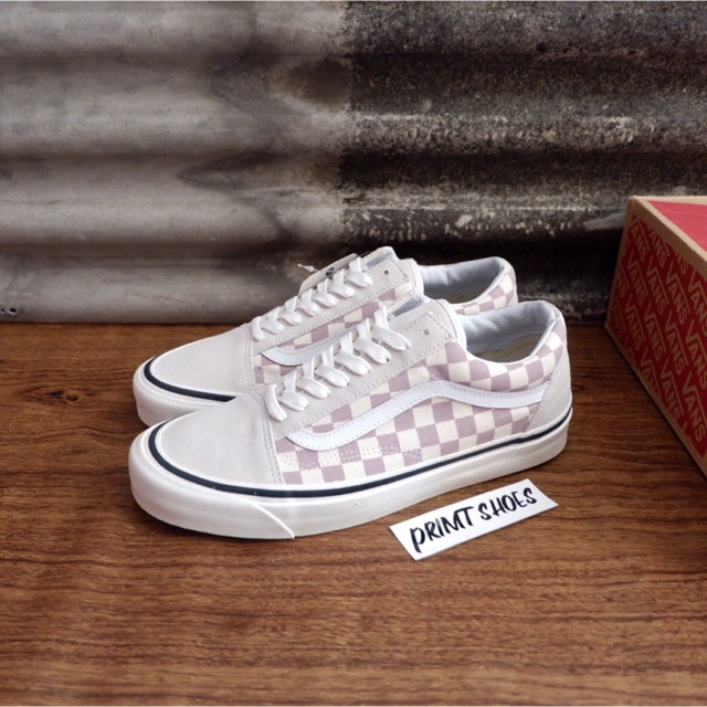 Vans Old Skool 36 DX Anaheim Factory - OG Mauve Chekerboard
