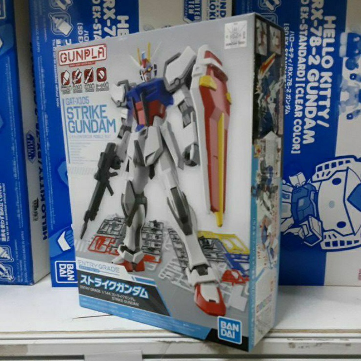 NEW- GUNDAM ENTRY GRADE 1/144 STRIKE GUNDAM 62168 [ORIGINAL BANDAI]