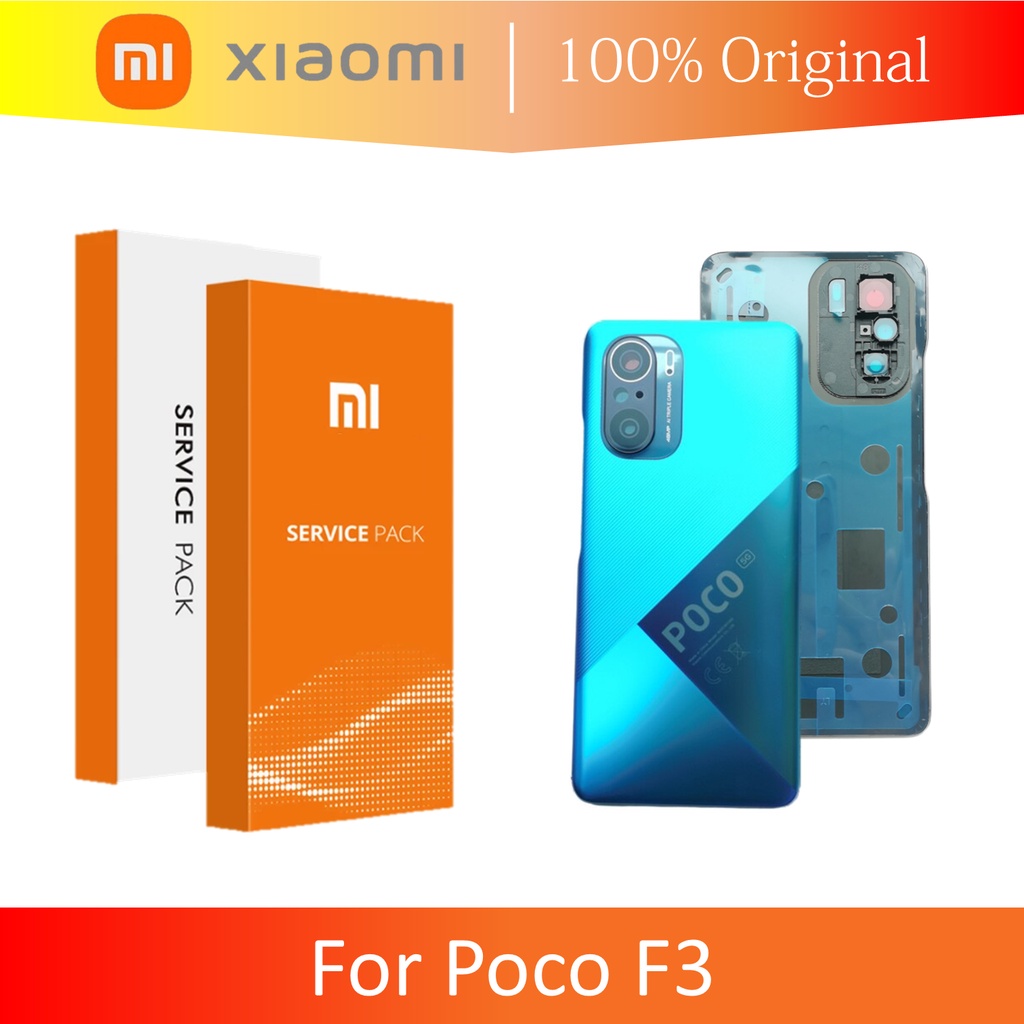 [ CHECK.ID ] BACKDOOR BACK COVER CASING XIAOMI POCO POCOPHONE F3 ORIGINAL