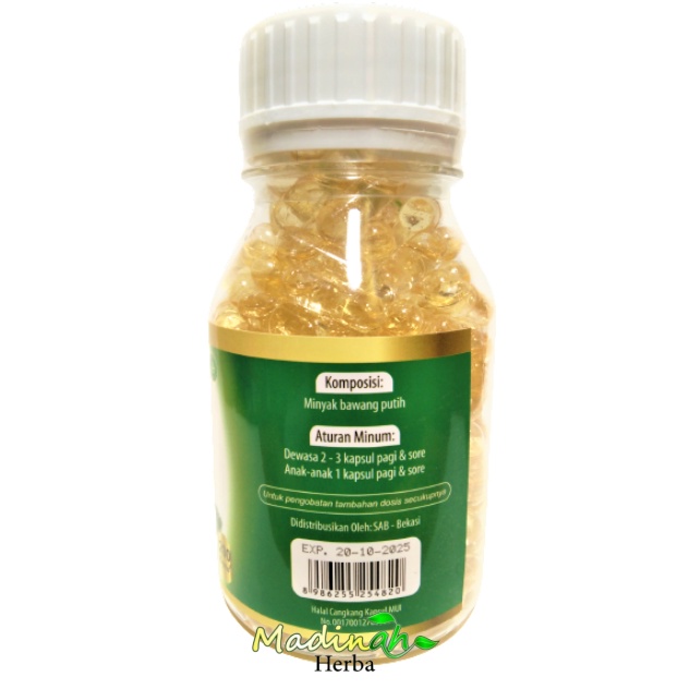 Garlic Oil Organic 200 Kapsul