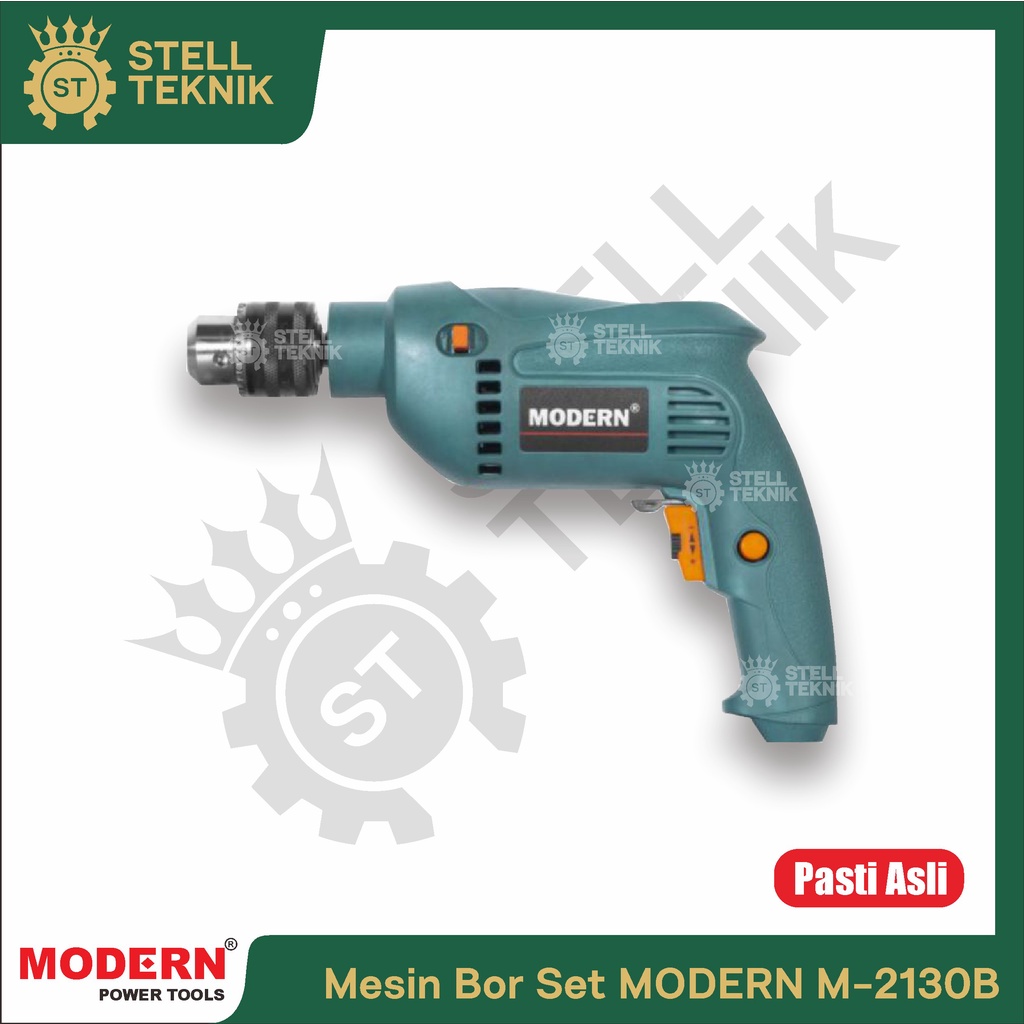 Mesin Bor Set MODERN M-2130B 13 mm Mesin Bor Tembok MODERN M-2130B