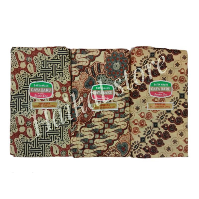 Kain Panjang Batik Gaya Baru/Kain Kebat Batik