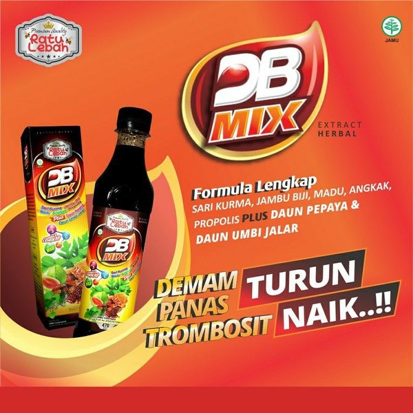 DB MIX Ratu Lebah -Pulihkan DBD dan Tifus dsb