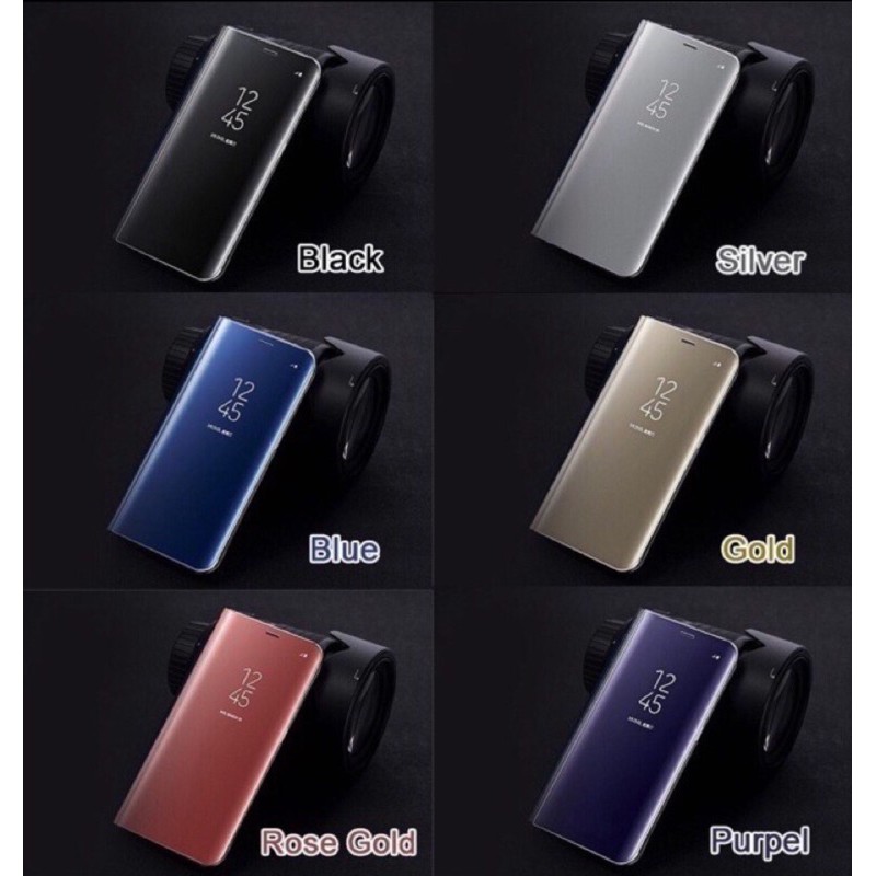 VIVO V19 V17 V17 PRO V15 V15 PRO V11i  V11 PRO V9 Sarung Flip Case Clear View Standing Cover