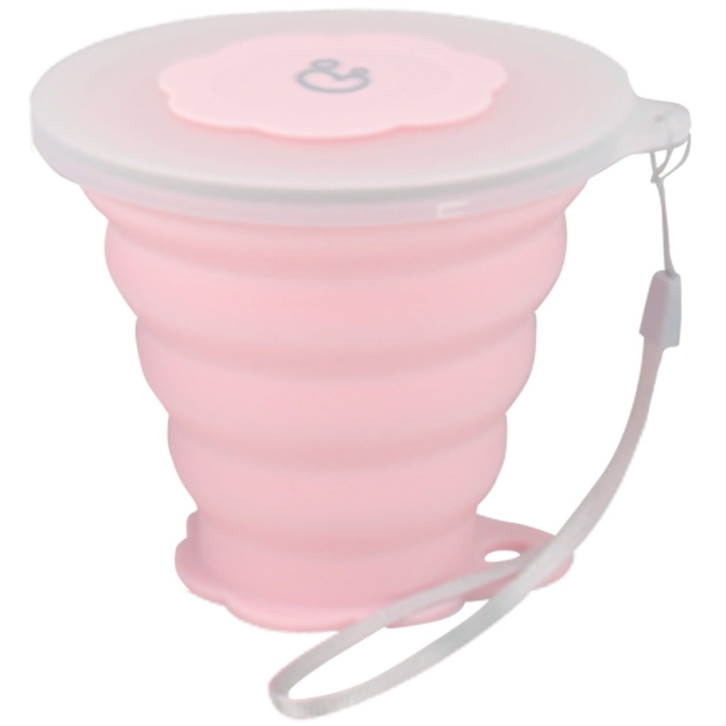 BABYQLO Foldable Silicone Cup/Gelap Lipat- BQ 7006