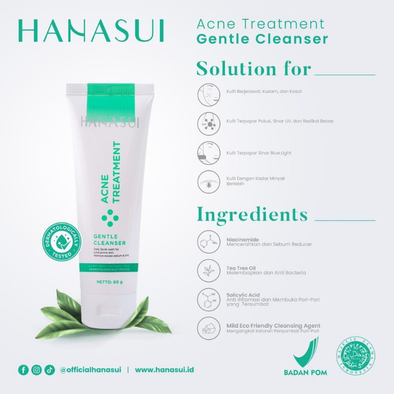 Hanasui Acne Treatment 1 paket