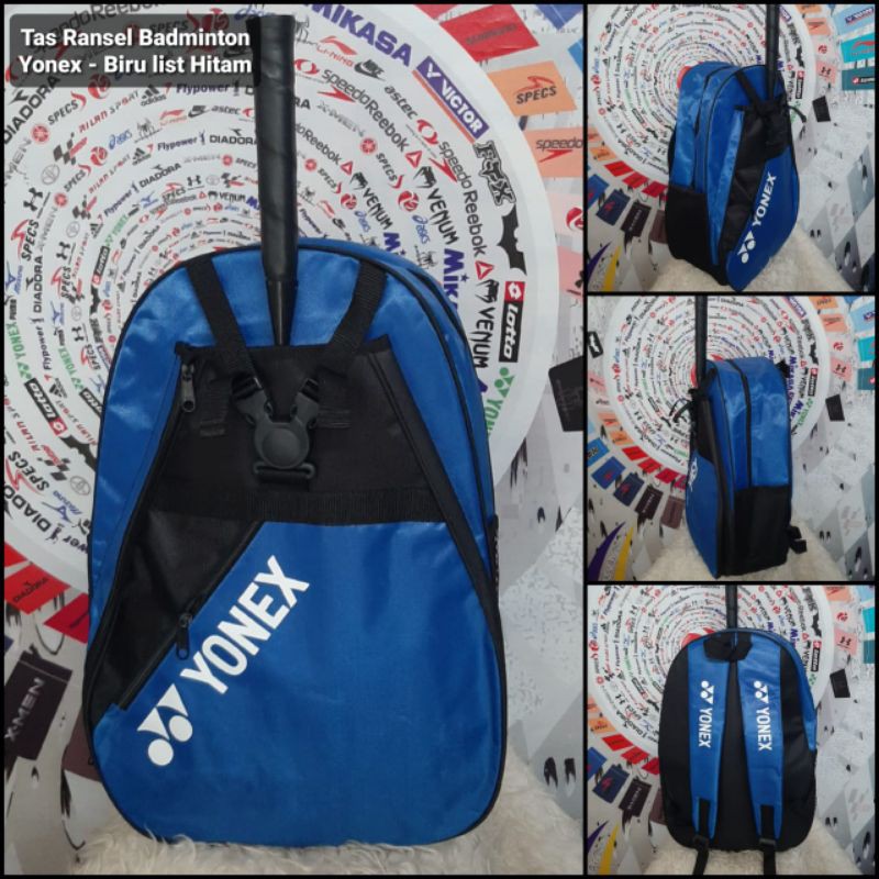Tas raket ransel badminton tas raket bulutangkis tas badminton 3seleting tas raket