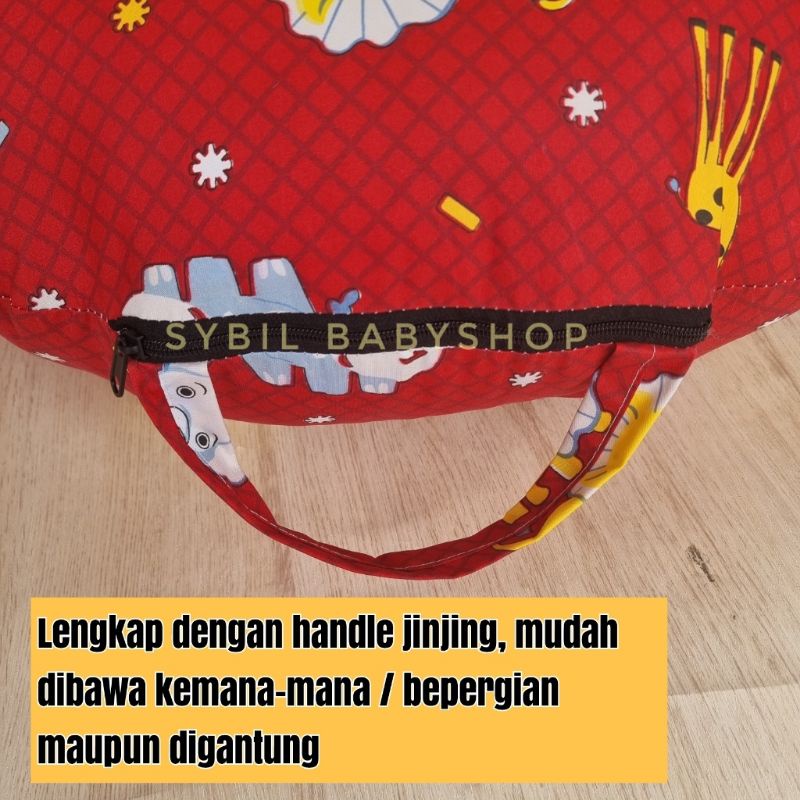 4in1 - BANTAL MENYUSUI UKURAN JUMBO BESAR / NURSING PILLOW / BANTAL ASI BABY / KASUR ALAS TENGKUREP