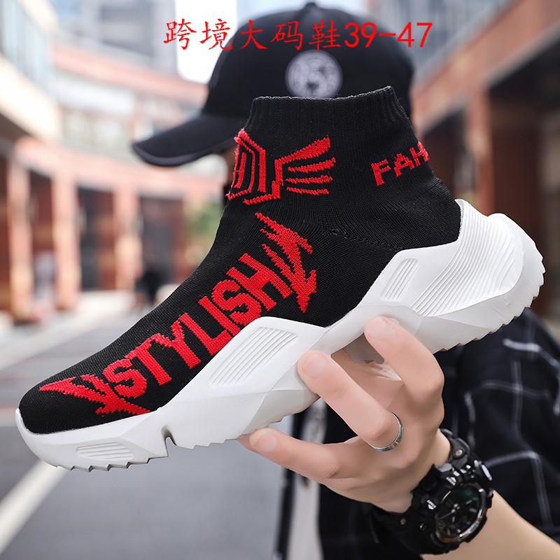 Promo COD Terbaru Sepatu Pria Wanita Termurah Asli Pabrik Kualitas Import 39 s/d 47 Ukuran Besar-Merah hitam