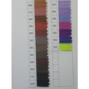 ➢ Ritsleting / resleting / zipper invisible YKK CHC26 panjang 20” (50cm) untuk rok/baju pesta 1DZ=12