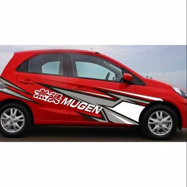  Stiker  mobil  cutting stiker  mobil  Honda  Brio keren dll 