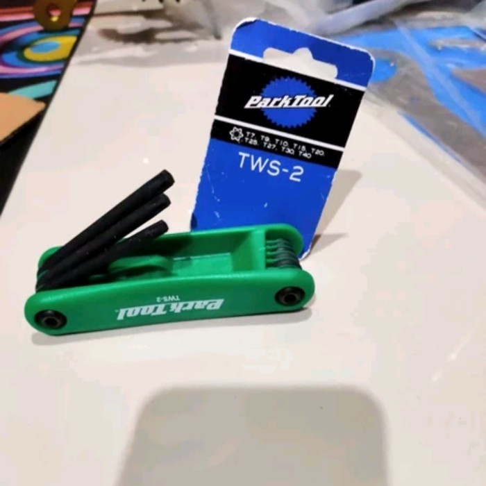 Kunci Torx Lipat Kunci L Bintang Park Tool Tws-2 Fold-Up Original