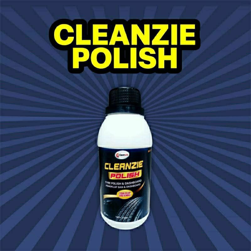 Cleanzie polish semir ban mobil motor pengkilap dashboard 250ml