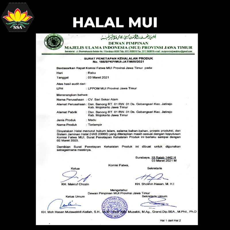 PROMO 1 Kg madu nektar rumput murni | Raw honey free dus box