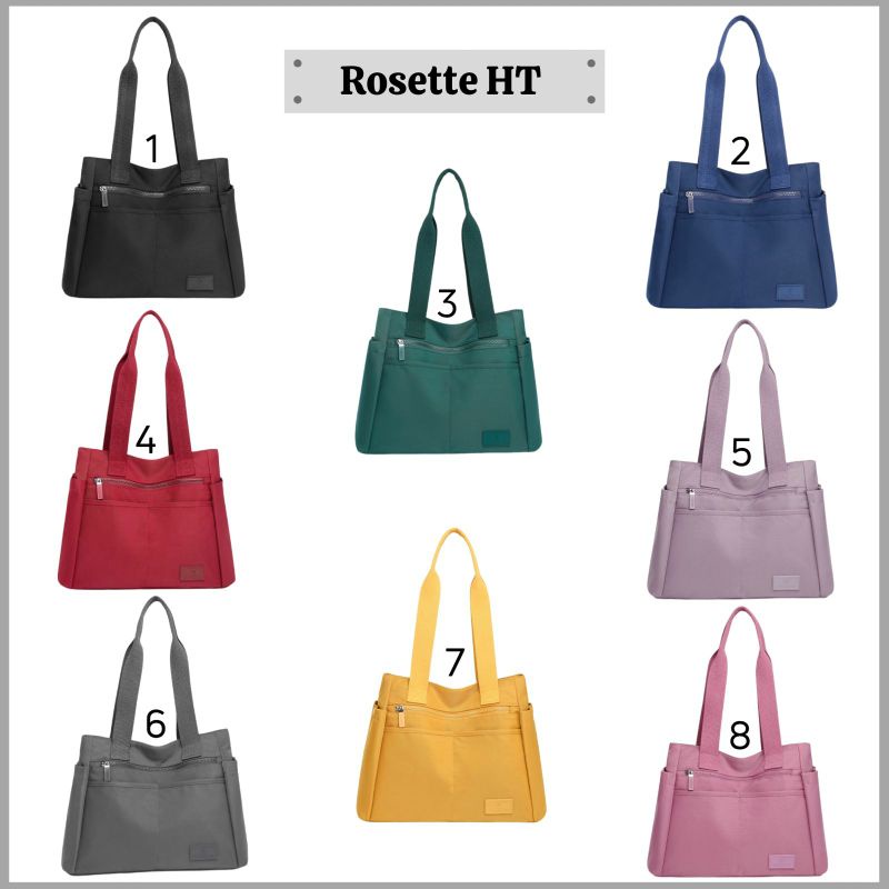 TOTE BAG WANITA YUESITE ROSETTE ORI LARGE TAS BAHU IMPORT CYUTEBAGS