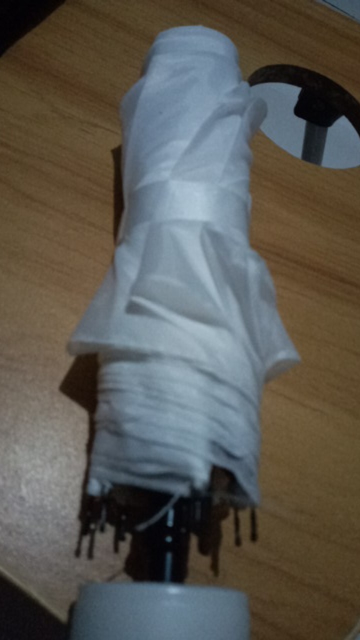 Payung Lipat 3 Selapis Sarung Kain Warna Putih Merah Biru Hijau Termurah