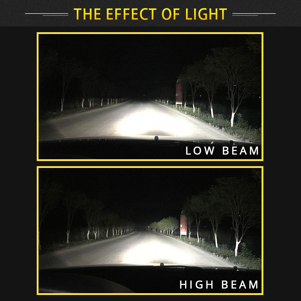Lampu Mobil Headlight LED H11 COB 2 PCS - White