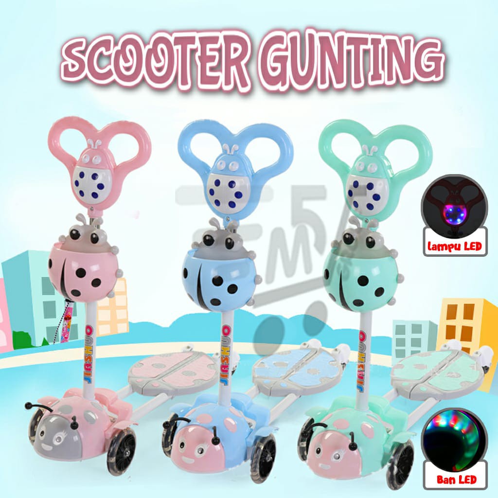Metromart Skuter/ Scooter Gunting Otoped Mainan Anak