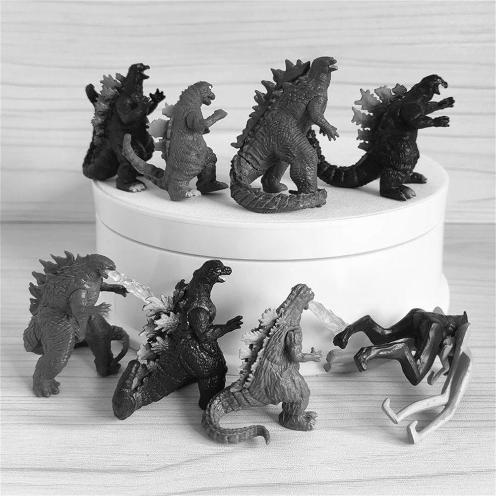 Needway Godzilla Toy Figure Special Dekorasi Angka Mainan Ornamen Hadiah Patung Mainan Koleksi Hadiah Dinosaurus GodAzilla