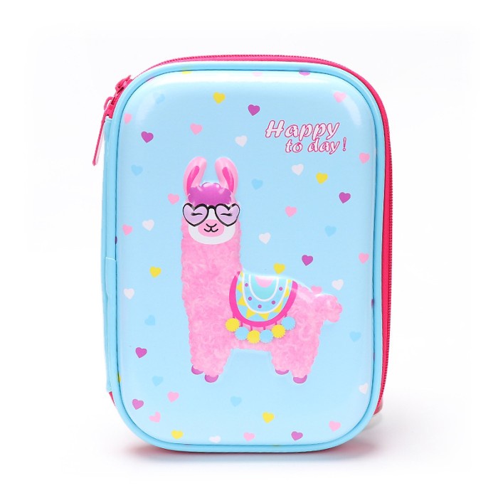 

Bagus Kotak Pensil Aplaca/Kotak Pensil Happy Today/Pen Case Mirip Smiggle Limited