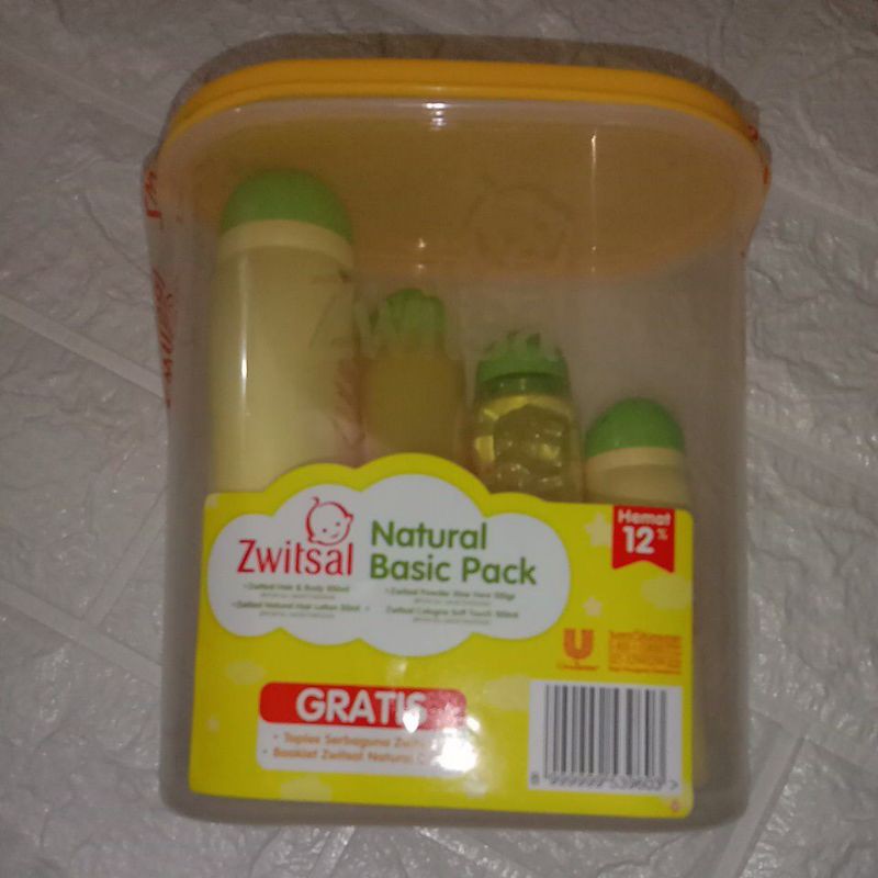 Zwitsal Natural Basic Pack PROMO Paket Zwitsal Baby