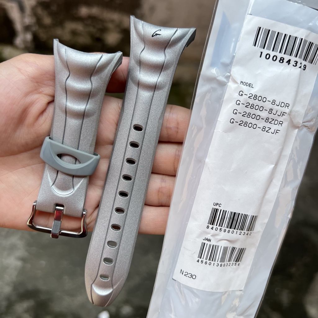 Tali jam tangan casio g-shock G-2800 8J/8Z original strap band G 2800