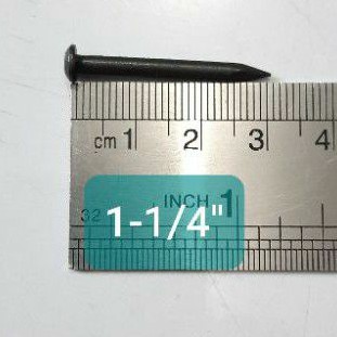 Paku Tembok 1-1/4&quot; / Paku Beton Hitam Harga Per Kotak (D4199)