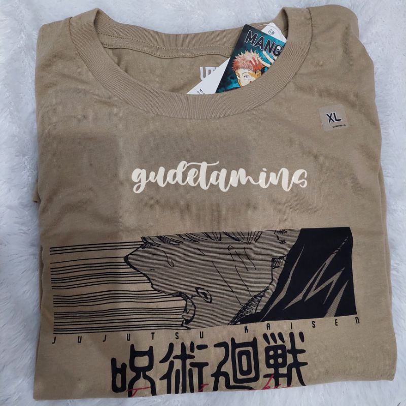 jastip uniqlo x jujutsu kaisen inumaki toge xl