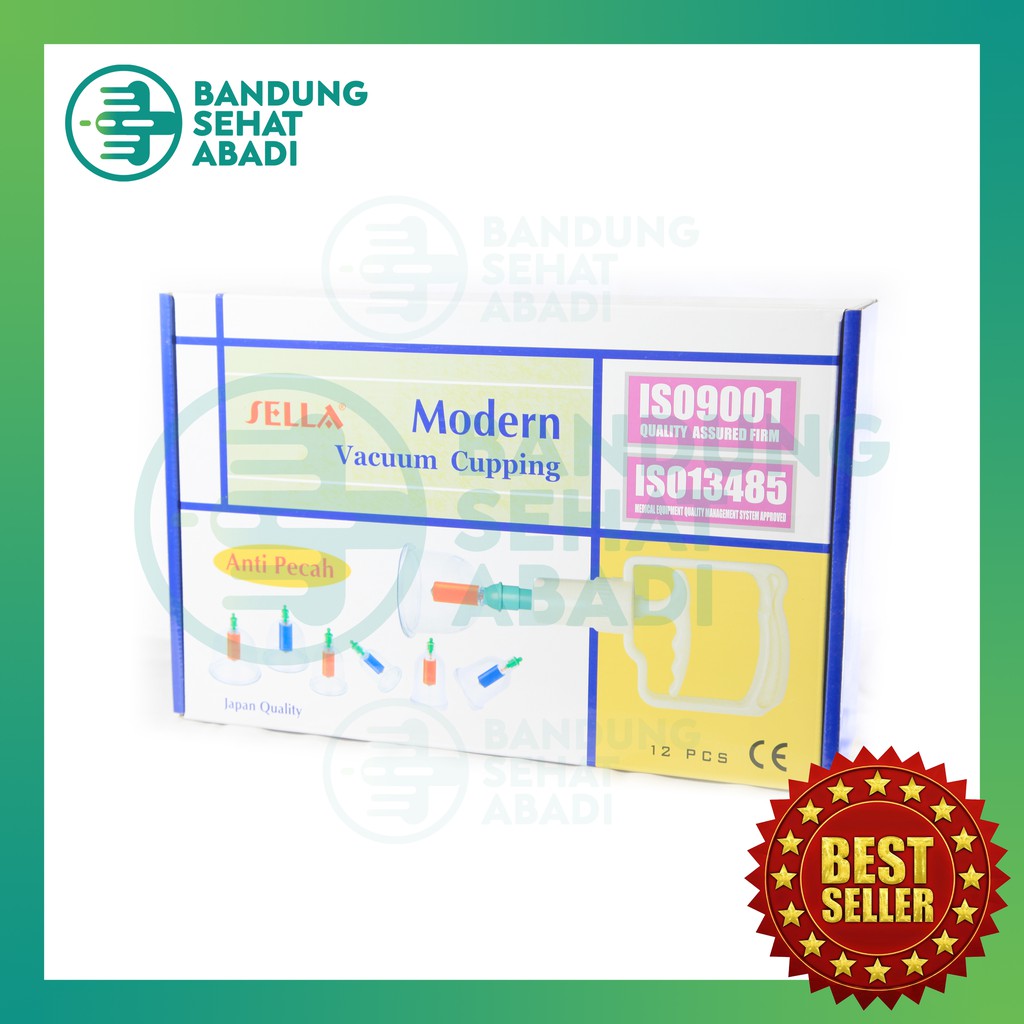KOP ANGIN ISI 12 SELLA Alat Bekam Sella