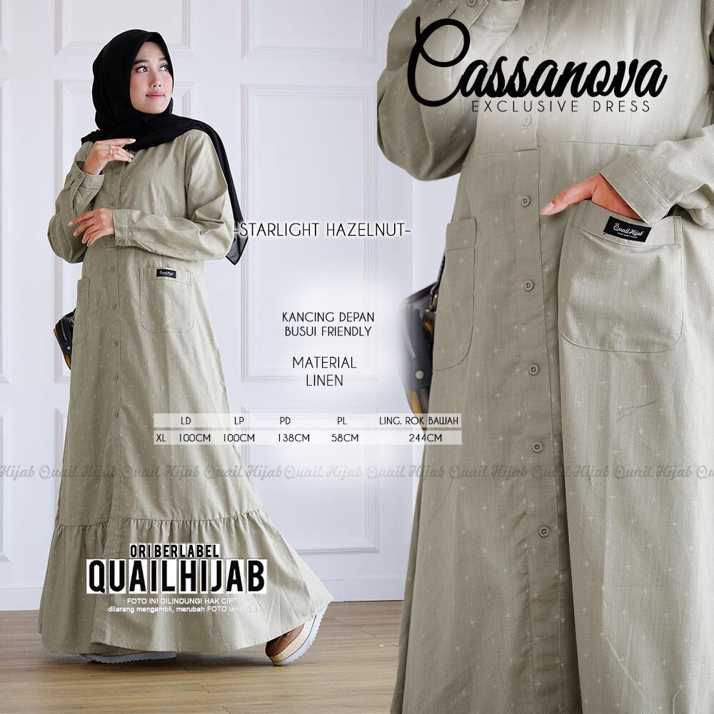 20 Ide Gamis  Quail  Hijab  Terbaru 2021 Retai House