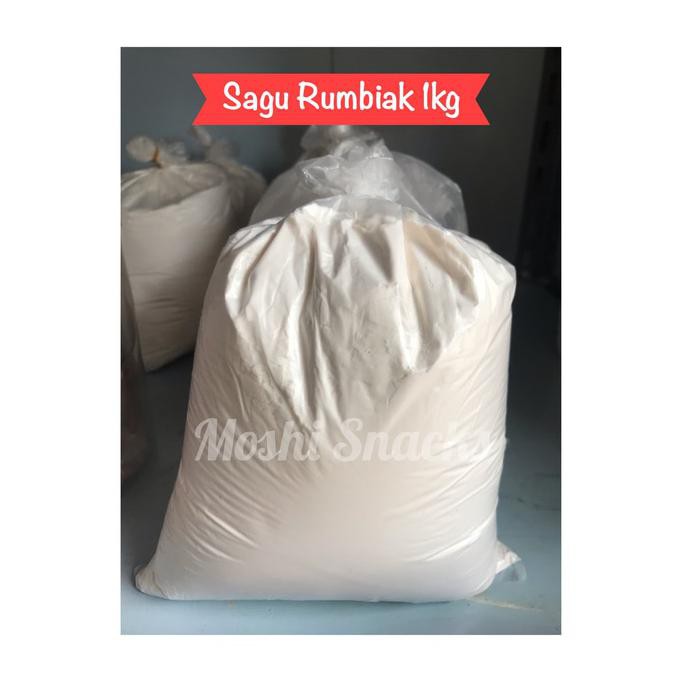 Diskon Sagu Rumbia Asli Bangka 1kg / Tepung Sagu Rumbia Kiloan Big Sale