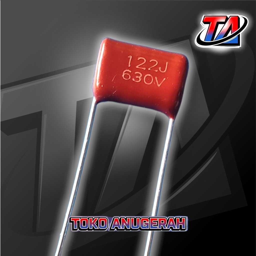 kapasitor mylar 122J630V / 122J 630V cbb