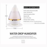 Air Humidifier Taffware Mini Ultrasonic Aroma Therapy