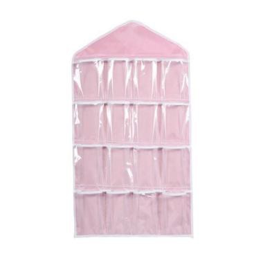 DODORY HL0036 Gantungan Celana Dalam 16 Sekat Pouch Hanging Organizer