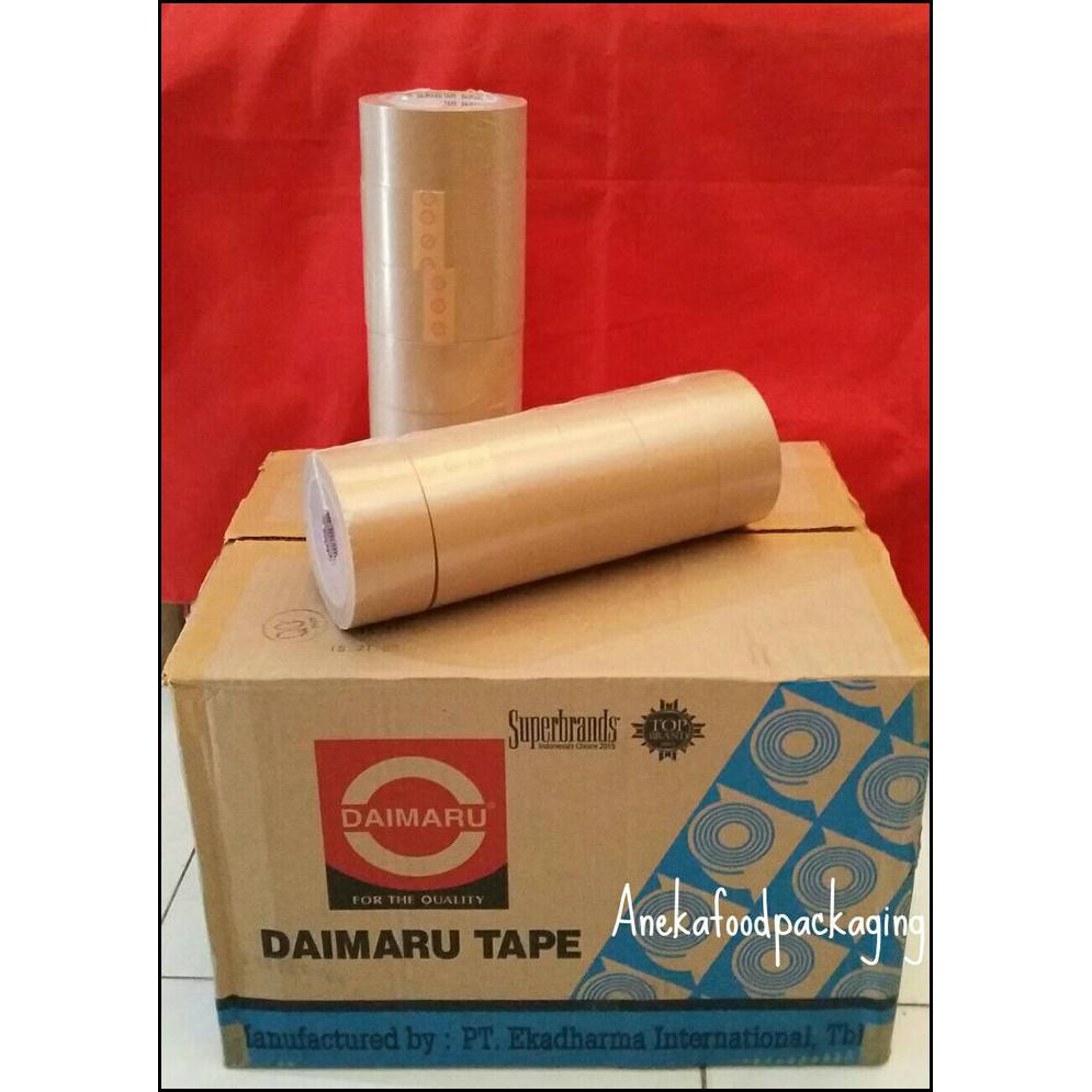 

Spesial Promo - Lakban Coklat 2" Daimaru (Isi 6Pcs)