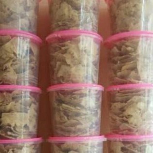 Rempeyek Peyek Rebon Cabai Toples 5 L Peyek Toples 5 liter Murah