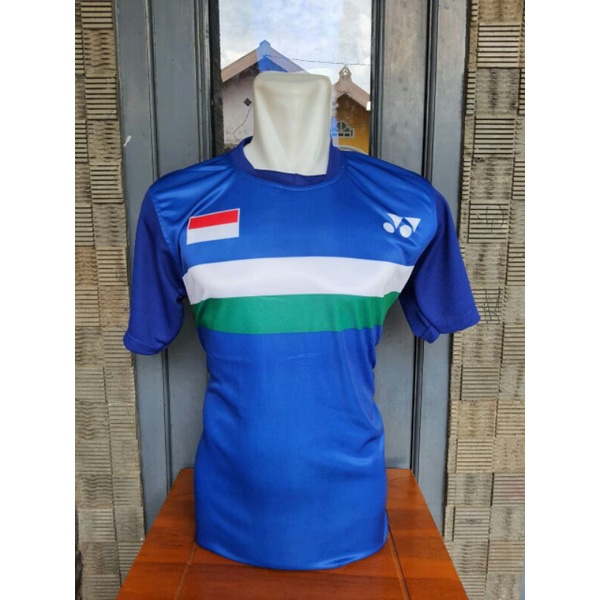 ⭐⭐⭐⭐⭐Baju jersey badminton/voli motif kece printing