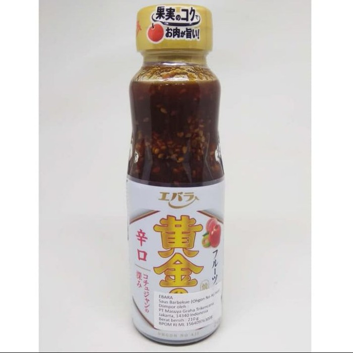 

EBARA OHGON NO AJI KARAKUCHI (HOT) BTL 210 GR / Sauce Bbq ala jepang