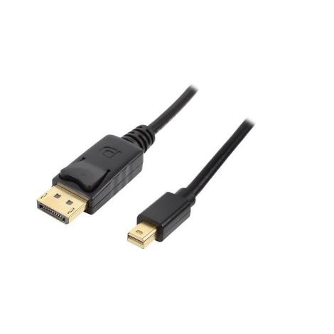 Cable display port thunderbolt to mini displayport netline 1.5 meter gold 4k 60hz - Kabel dp to mini dp 1.5m