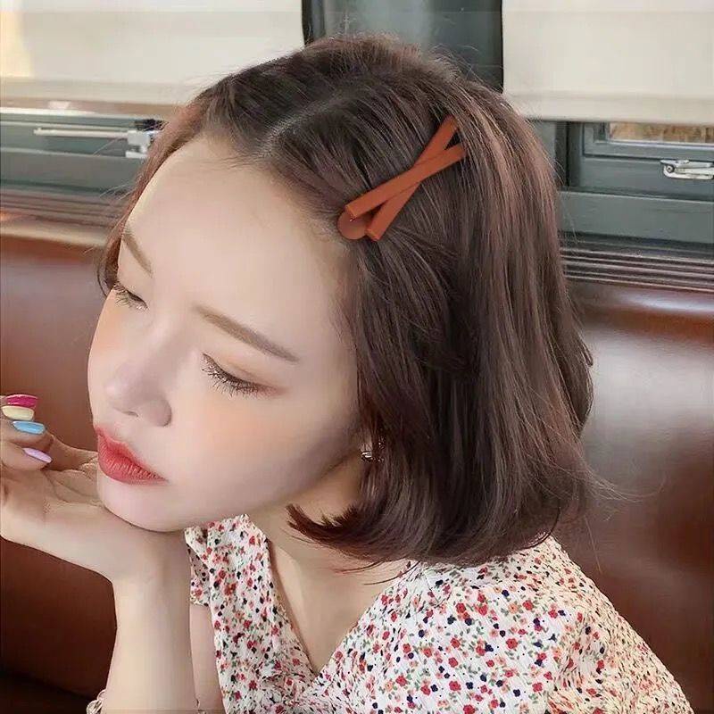 3SP | ART39 Jepitan Rambut Gaya Korea Matte Warna Warni Jepit Rambut Korea Aksesoris Rambut Anak Perempuan Cute Korean Hairpin Hairclip