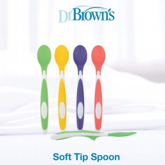 Dr Brown’s Soft Tip Spoon isi 2pcs / 4pcs