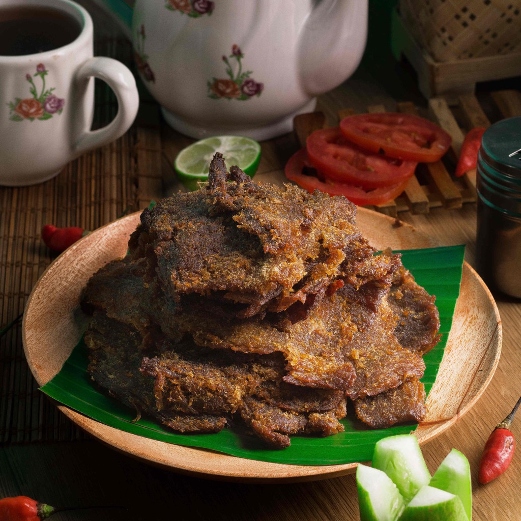 

Dengdeng Sapi Balado Batokok Asli Padang Makanan Siap Saji 125-250Gr