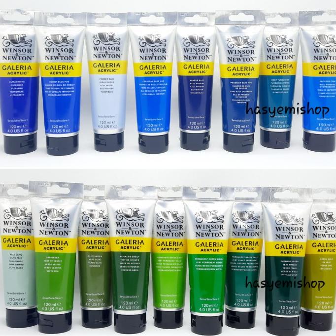 

TERBARUU!! Galeria Acrylic Winsor & Newton 120ml SALE