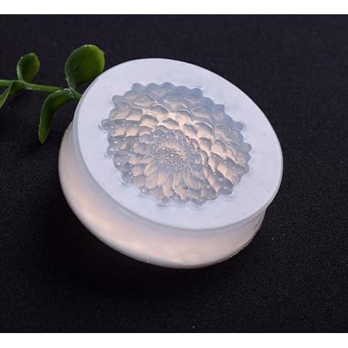 3D Silicon Mold Fondant Cake Decoration - Marigold Flower